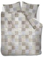 Ariadne at Home Patches Naturel dekbedovertrek - thumbnail