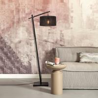 GOOD&MOJO Vloerlamp 'Iguazu' Bamboe en jute, 150cm, kleur Zwart - thumbnail