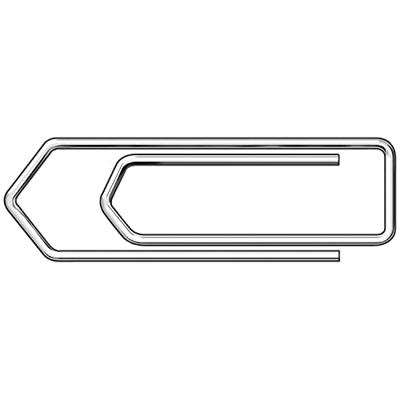 Q-CONNECT papierklemmen, 32 mm, doos van 1000 stuks