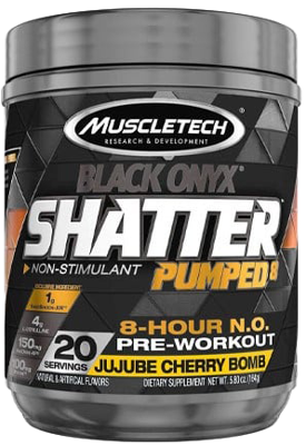 MuscleTech SX-7 Black Onyx Shatter Pumped Jujube Cherry Bomb (166 g)