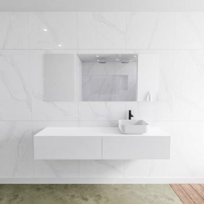 Zaro Lagom volledig naadloos solid surface onderkast met topblad 170cm mat wit met 2 lades Push tot open. Compleet met solid surface opzetkom met 1 kraangat(en) Zaro Lagom volledig naadloos solid surface onderkast met topblad 170cm mat wit met 2 lades Push tot open. Compleet met solid surface opzetkom met 1 kraangat(en)