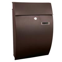 Basic wandbrievenbus Geronan - mat zwart - thumbnail