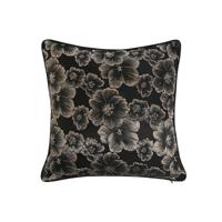 Kussen Home ESPRIT Zwart Gouden 45 x 15 x 45 cm - thumbnail