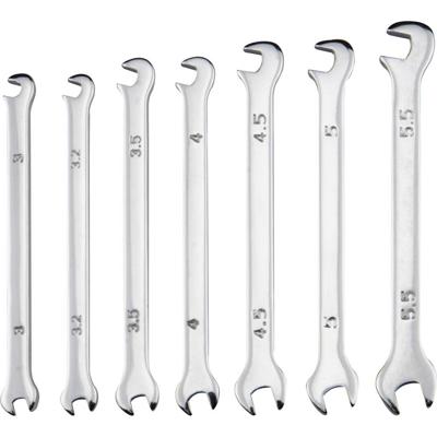 Donau Elektronik 900 Dubbele steeksleutelset 7-delig Sleutelbreedte (metrisch) 3 - 5.5 mm