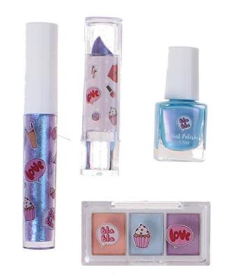 Create It! beauty make-up set holografisch, 4dlg.