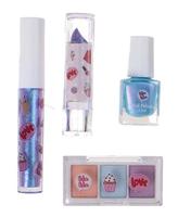 Create It! beauty make-up set holografisch, 4dlg. - thumbnail