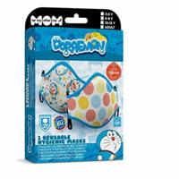 Hygiënisch en herbruikbaar gezichtsmasker gemaakt van stof My Other Me Doraemon Premium Volwassen - thumbnail