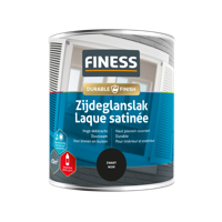 Finess zijdeglanslak zwart nr. 1428 (a 750 ml) - thumbnail