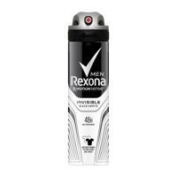 Rexona Rexona Men Invisible Black+White Anti White Marks Deodorant - 150ml - thumbnail