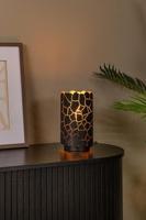 Lucide ALMELO - Tafellamp - Ø 15 cm - 1xE27 - Zwart - thumbnail