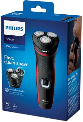 Philips 1000 series Elektrisch (droog) scheerapp. met PowerCut-mesjes, 1000-serie Philips 1000 series Elektrisch (droog) scheerapp. met PowerCut-mesjes, 1000-serie