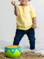 Super trommel BUKI meerkleurig - thumbnail