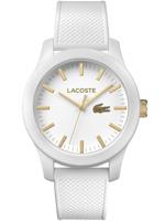 Lacoste horlogeband 2010819 / LC-79-1-47-2790 Rubber Wit 21mm - thumbnail