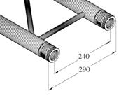 ALUTRUSS BILOCK BQ2-S1500 2-way Cross Beam bk - thumbnail