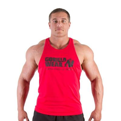 Gorilla Wear Classic Tanktop Rood Gorilla Wear Classic Tanktop Rood