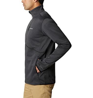Columbia Park VI ew Full Zip Heren Fleece Black Heather XXL