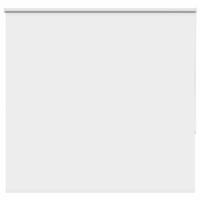 VidaXL Rolgordijn verduisterend 160x175 cm stofbreedte 156,6 cm wit - thumbnail
