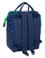 Schoolrugzak Benetton benetton Marineblauw 27 x 40 x 19 cm - thumbnail