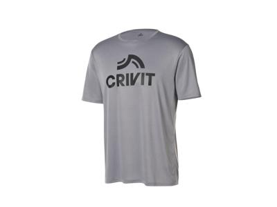 CRIVIT Heren sportshirt (Grijs, XL)
