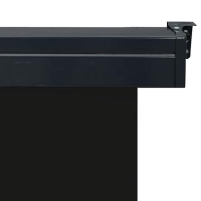 VidaXL Balkonscherm 85x250 cm zwart