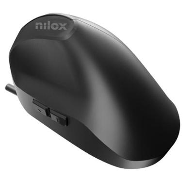 Muis Nilox Zwart - thumbnail