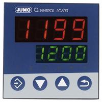 Jumo Quantrol LC300 Temperatuurregelaar L, J, T, K, E, N, S, R, Pt100, Pt1000, KTY Relais 3 A (l x b x h) 80 x 96 x 96 mm - thumbnail