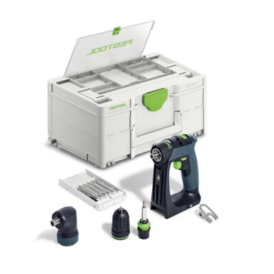 Festool CXS 18-Basic-Set - Accu-schroefboormachine | zonder accu's en lader in Systainer - 577333 Festool CXS 18-Basic-Set - Accu-schroefboormachine | zonder accu's en lader in Systainer - 577333