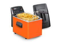 Fritel SF4152 Friteuse 3L 2200W Oranje/Zwart - thumbnail
