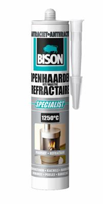 Bison Openhaardenkit ZwartCrt 530G*12 Nlfr - 1332025 - 1332025