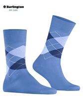 Burlington Manchester Katoenen Heren Sokken - Biologisch katoenen heren kousen met ruit print - thumbnail