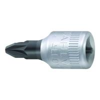 Stahlwille Dopsleutelbit | 1/4 inch PZD | PZD 2 | lengte 28 mm | 1 stuk - 01300002 01300002 - thumbnail