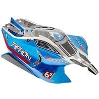 Arrma - 1/8 Painted Body with Decals, Blue: TYPHON 6S BLX (AR406118) - thumbnail