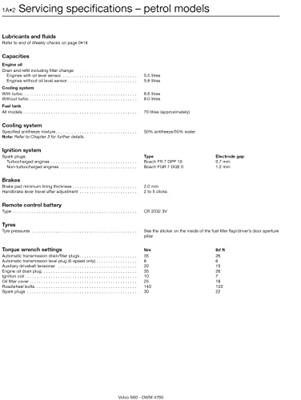 Haynes Werkplaatshandboek Volvo S60 benzine & Diesel (2000-2009) 4793