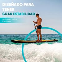 Opblaasbaar SUP-board met Accessoires Winvey SUP-O Oranje - thumbnail