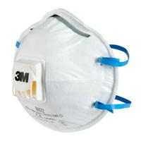 3M Cool Flow stofmasker, FFP2, met ventiel, pak van 5 stuks - thumbnail
