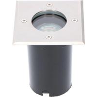 LED&apos;s Light RVS LED Grondspot inbouw vierkant - Voor oprit en tuin - IP67 waterdicht - Zilver - thumbnail