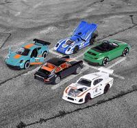 Majorette porsche motorsport auto&apos;s giftpack, 5st. - thumbnail