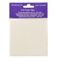 Vaessen Creative • 3d foam tape 3mm (10x20mm) 50stuks - thumbnail