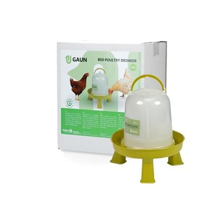 Pluimvee drinktoren 1,5 l Bio green lemon op pootjes Pluimvee drinktoren 1,5 l Bio green lemon op pootjes