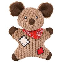 Knuffel voor honden Trixie Polyester Jute Muis 19 cm - thumbnail