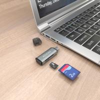 Kaartlezer Aisens ASCR-2C10-GR Grijs - thumbnail