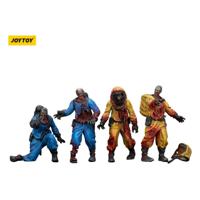 Zombie Dark Source Action Figures 4-Pack Biochemical Lab Team 8 cm - thumbnail