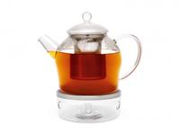 Bredemeijer Minuet Glazen Rechaud Transparant/RVS - thumbnail