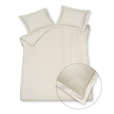 Vandyck Vandyck Purity 86 Stripe Dekbedovertrek 1-persoons (140x200/220) cream tan