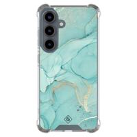 Samsung Galaxy S25 shockproof hoesje - Touch of mint - thumbnail