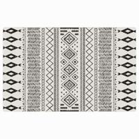 VidaXL Vloerkleed voor binnen buiten laagpolig 190x300 cm meerkleurig - thumbnail