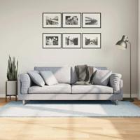 VidaXL Vloerkleed huarte laagpolig zacht wasbaar 100x200 cm blauw - thumbnail