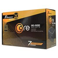 Seasonic SSR-500LC power supply unit 500 W 20+4 pin ATX ATX Zwart - thumbnail