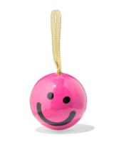 HEMA Kerstbal 6cm papier gezichtje roze (roze) - thumbnail