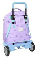 Schoolrugzak met Wielen Frozen Spirit Lila 33 x 45 x 22 cm - thumbnail